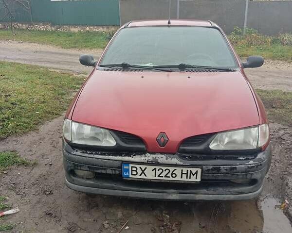 Красный Рено Меган, объемом двигателя 1.6 л и пробегом 288 тыс. км за 1200 $, фото 2 на Automoto.ua