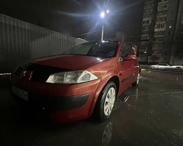 Красный Рено Меган, объемом двигателя 1.46 л и пробегом 262 тыс. км за 3400 $, фото 1 на Automoto.ua