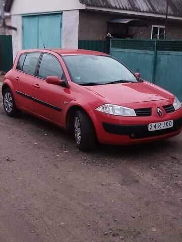 Красный Рено Меган, объемом двигателя 1.4 л и пробегом 219 тыс. км за 4900 $, фото 12 на Automoto.ua