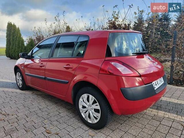 Красный Рено Меган, объемом двигателя 1.4 л и пробегом 219 тыс. км за 4900 $, фото 2 на Automoto.ua