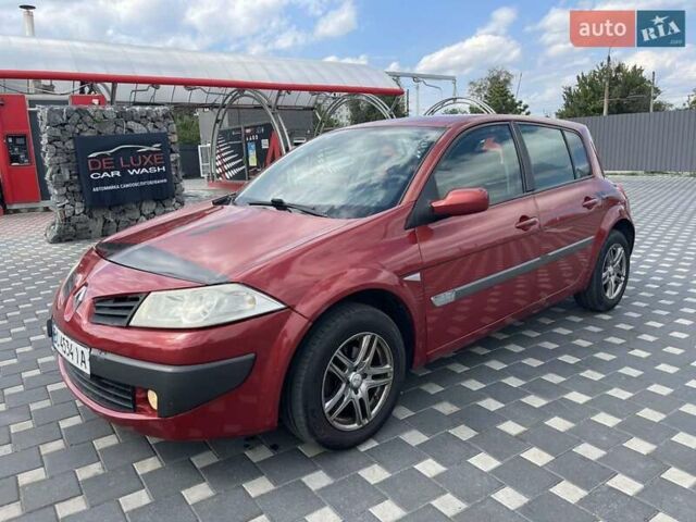 Красный Рено Меган, объемом двигателя 1.39 л и пробегом 280 тыс. км за 3200 $, фото 13 на Automoto.ua