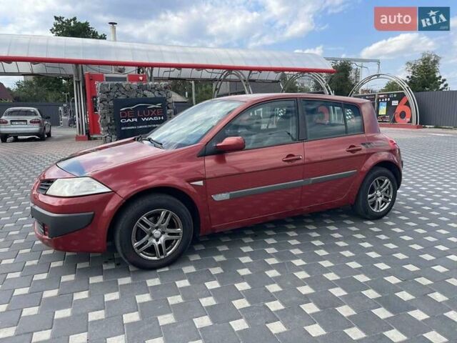 Красный Рено Меган, объемом двигателя 1.39 л и пробегом 280 тыс. км за 3200 $, фото 1 на Automoto.ua