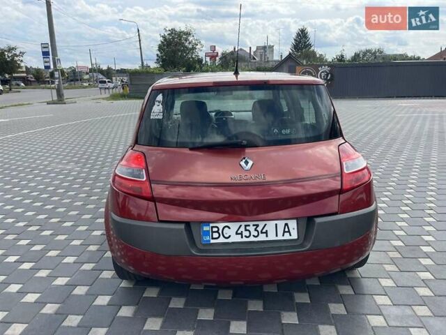 Красный Рено Меган, объемом двигателя 1.39 л и пробегом 280 тыс. км за 3200 $, фото 7 на Automoto.ua