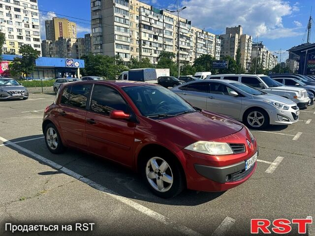 Красный Рено Меган, объемом двигателя 1.6 л и пробегом 220 тыс. км за 3900 $, фото 1 на Automoto.ua