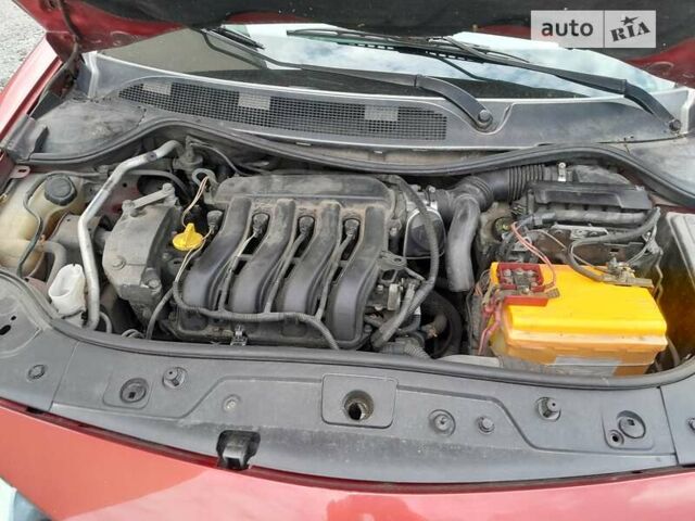 Червоний Рено Меган, об'ємом двигуна 1.6 л та пробігом 200 тис. км за 4499 $, фото 24 на Automoto.ua