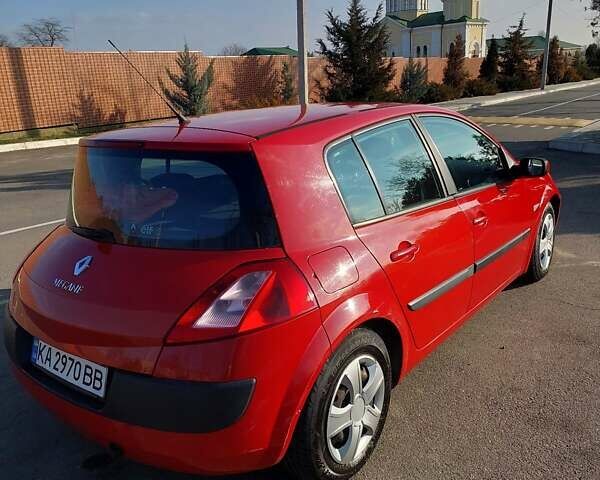 Красный Рено Меган, объемом двигателя 1.39 л и пробегом 205 тыс. км за 3700 $, фото 1 на Automoto.ua