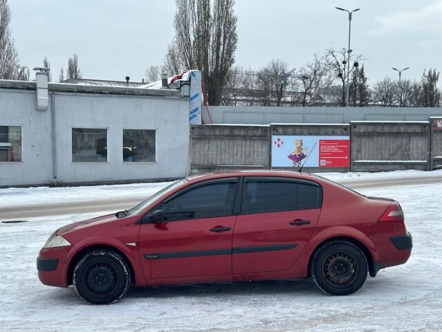 Красный Рено Меган, объемом двигателя 1.6 л и пробегом 260 тыс. км за 4990 $, фото 7 на Automoto.ua