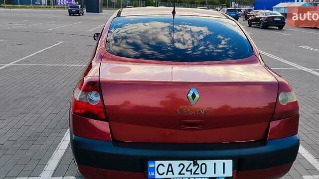 Красный Рено Меган, объемом двигателя 1.4 л и пробегом 251 тыс. км за 5000 $, фото 1 на Automoto.ua