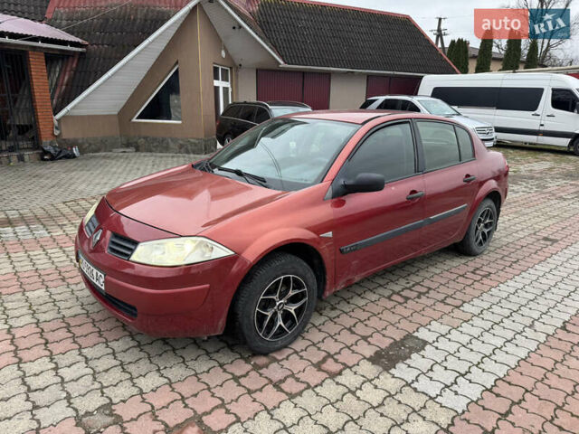 Красный Рено Меган, объемом двигателя 1.39 л и пробегом 183 тыс. км за 3400 $, фото 6 на Automoto.ua