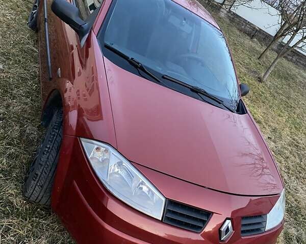 Красный Рено Меган, объемом двигателя 1.39 л и пробегом 182 тыс. км за 3500 $, фото 2 на Automoto.ua