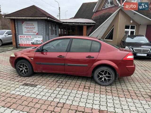 Красный Рено Меган, объемом двигателя 1.39 л и пробегом 183 тыс. км за 3400 $, фото 5 на Automoto.ua