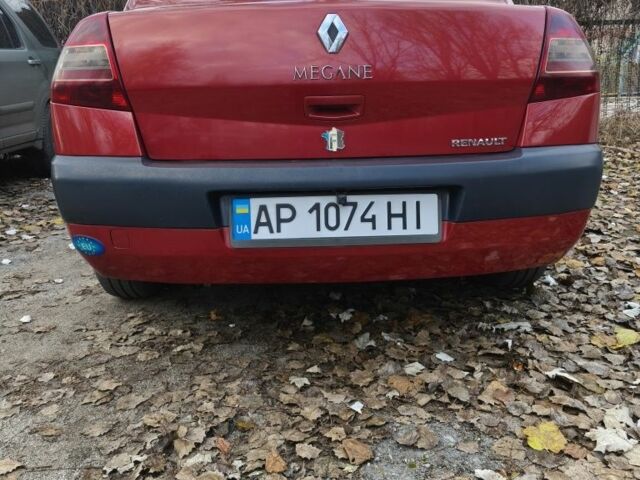 Червоний Рено Меган, об'ємом двигуна 1.4 л та пробігом 310 тис. км за 3500 $, фото 1 на Automoto.ua