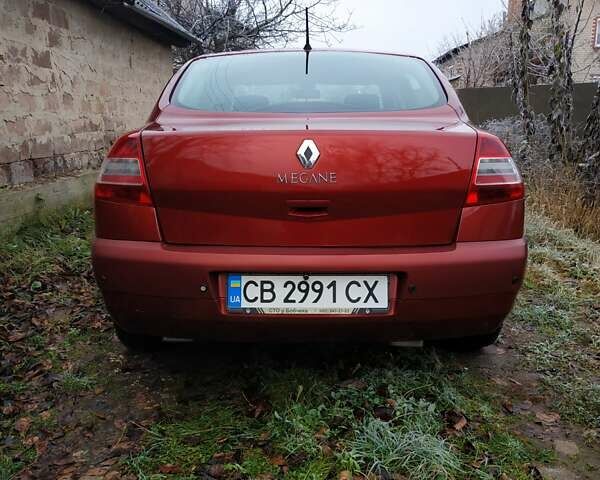 Красный Рено Меган, объемом двигателя 1.6 л и пробегом 160 тыс. км за 5700 $, фото 13 на Automoto.ua