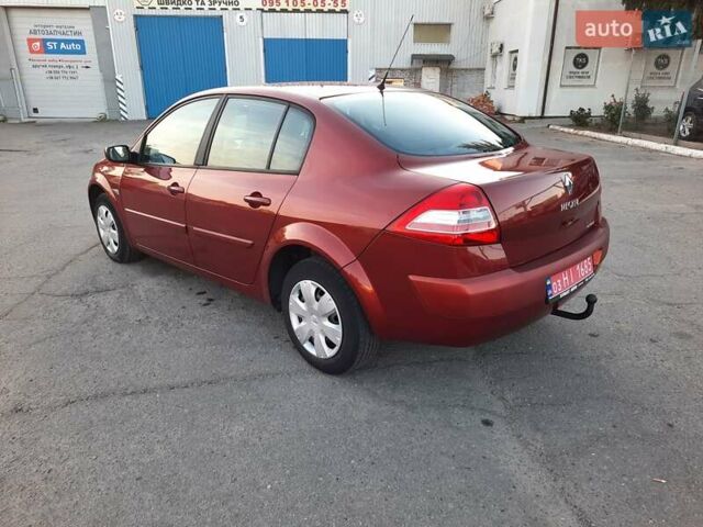 Красный Рено Меган, объемом двигателя 1.6 л и пробегом 167 тыс. км за 5900 $, фото 7 на Automoto.ua