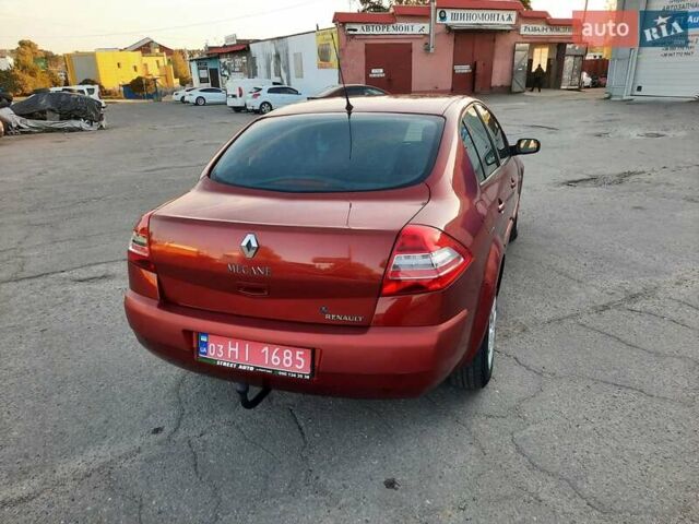 Красный Рено Меган, объемом двигателя 1.6 л и пробегом 167 тыс. км за 5900 $, фото 13 на Automoto.ua