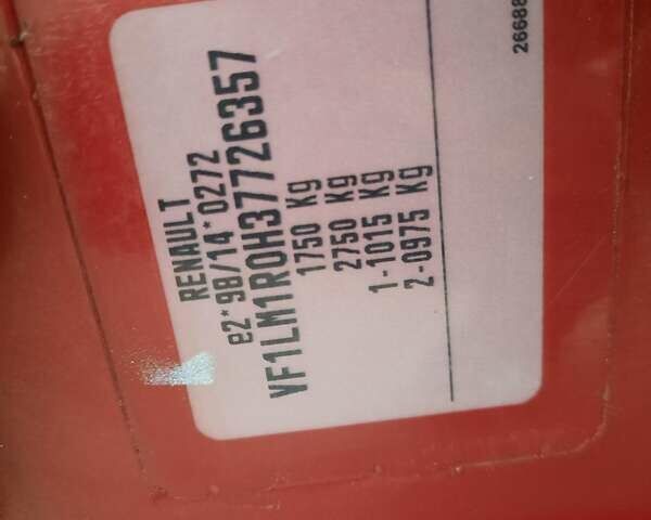 Красный Рено Меган, объемом двигателя 1.6 л и пробегом 167 тыс. км за 5900 $, фото 112 на Automoto.ua