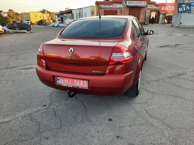 Красный Рено Меган, объемом двигателя 1.6 л и пробегом 167 тыс. км за 5900 $, фото 15 на Automoto.ua