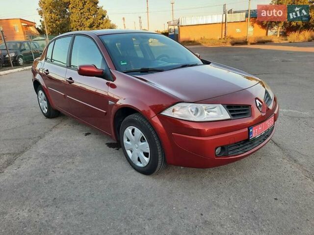 Красный Рено Меган, объемом двигателя 1.6 л и пробегом 167 тыс. км за 5900 $, фото 22 на Automoto.ua