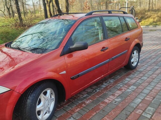 Красный Рено Меган, объемом двигателя 1.5 л и пробегом 345 тыс. км за 3000 $, фото 1 на Automoto.ua