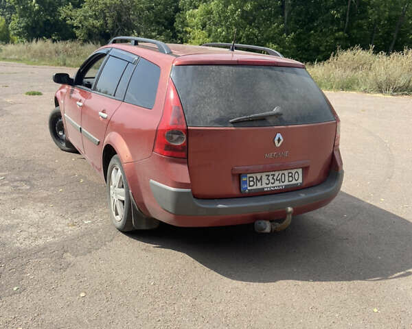 Красный Рено Меган, объемом двигателя 1.6 л и пробегом 180 тыс. км за 4800 $, фото 3 на Automoto.ua