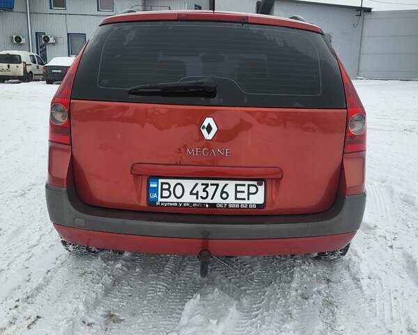 Червоний Рено Меган, об'ємом двигуна 1.6 л та пробігом 280 тис. км за 4400 $, фото 10 на Automoto.ua