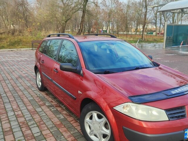 Красный Рено Меган, объемом двигателя 1.5 л и пробегом 345 тыс. км за 3000 $, фото 4 на Automoto.ua