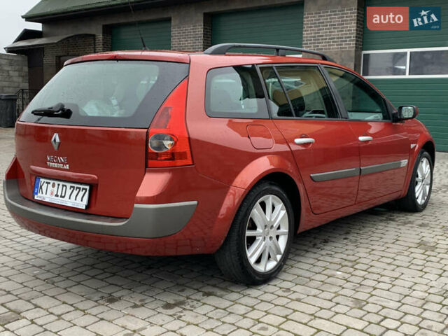 Рено Меган 2005 в Луцке на Automoto.ua Красный Рено Меган, объемом двигателя 2 л и пробегом 83 тыс. км за 4999 $, фото 3 на Automoto.ua