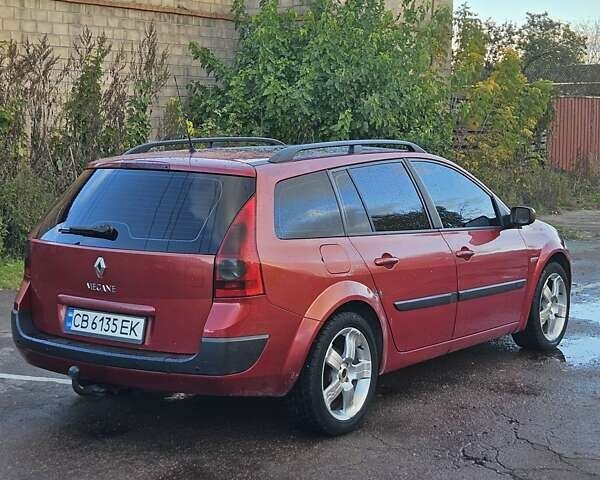 Красный Рено Меган, объемом двигателя 1.46 л и пробегом 331 тыс. км за 4200 $, фото 6 на Automoto.ua