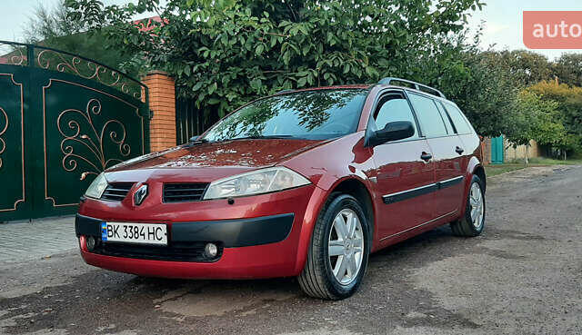 Червоний Рено Меган, об'ємом двигуна 1.6 л та пробігом 249 тис. км за 4899 $, фото 6 на Automoto.ua