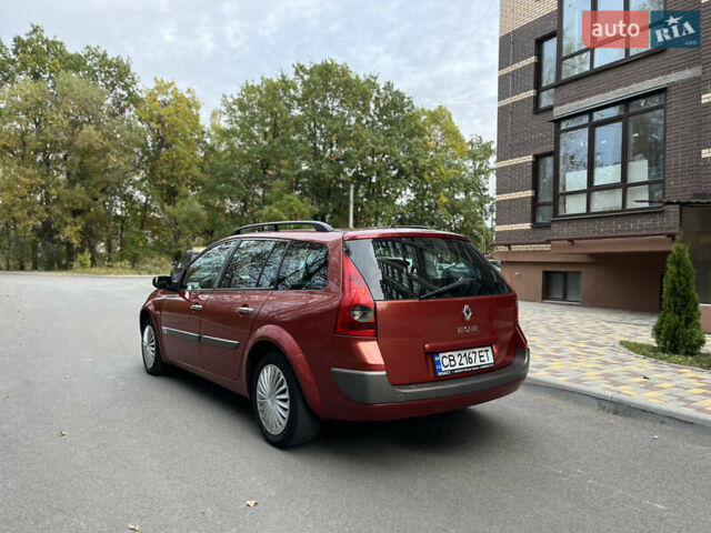 Рено Меган 2005 в Чернигове на Automoto.ua Красный Рено Меган, объемом двигателя 1.6 л и пробегом 215 тыс. км за 4200 $, фото 10 на Automoto.ua