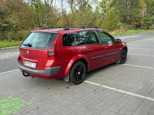 Красный Рено Меган, объемом двигателя 1.5 л и пробегом 269 тыс. км за 3400 $, фото 3 на Automoto.ua