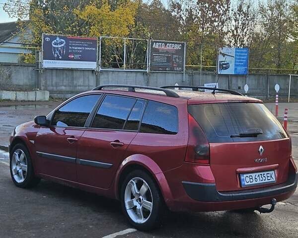 Красный Рено Меган, объемом двигателя 1.46 л и пробегом 331 тыс. км за 4200 $, фото 9 на Automoto.ua