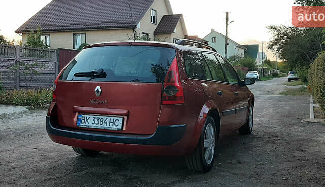 Червоний Рено Меган, об'ємом двигуна 1.6 л та пробігом 249 тис. км за 4899 $, фото 13 на Automoto.ua