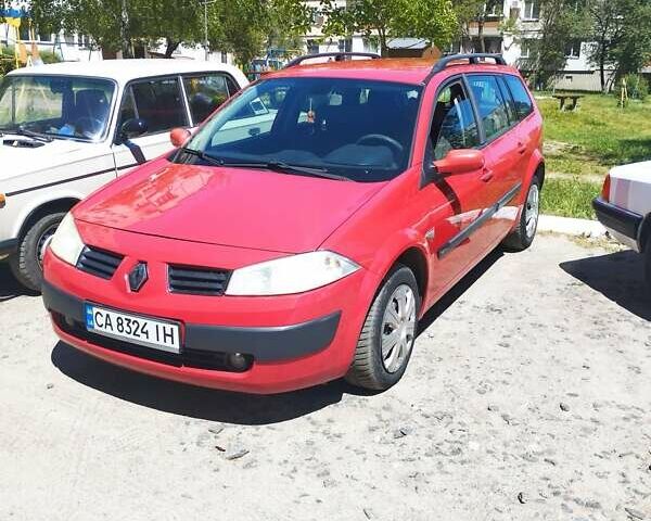 Красный Рено Меган, объемом двигателя 1.39 л и пробегом 202 тыс. км за 4500 $, фото 1 на Automoto.ua