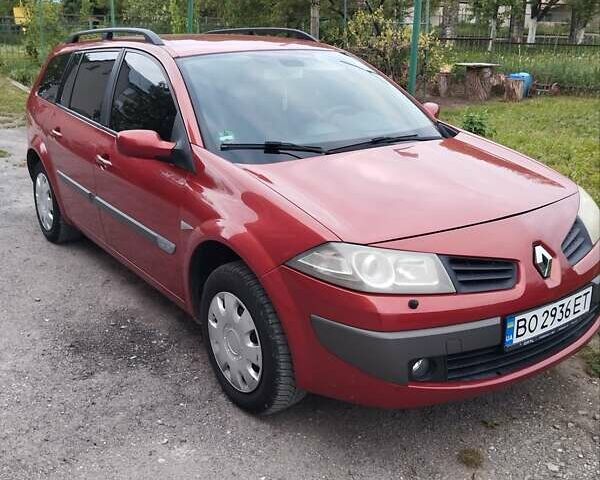 Рено Меган 2006 в Збараже на Automoto.ua Красный Рено Меган, объемом двигателя 1.6 л и пробегом 224 тыс. км за 4800 $, фото 5 на Automoto.ua