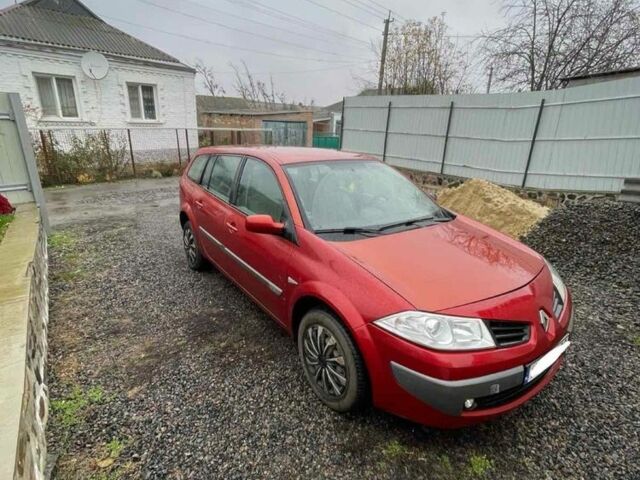 Красный Рено Меган, объемом двигателя 1.5 л и пробегом 260 тыс. км за 2300 $, фото 1 на Automoto.ua