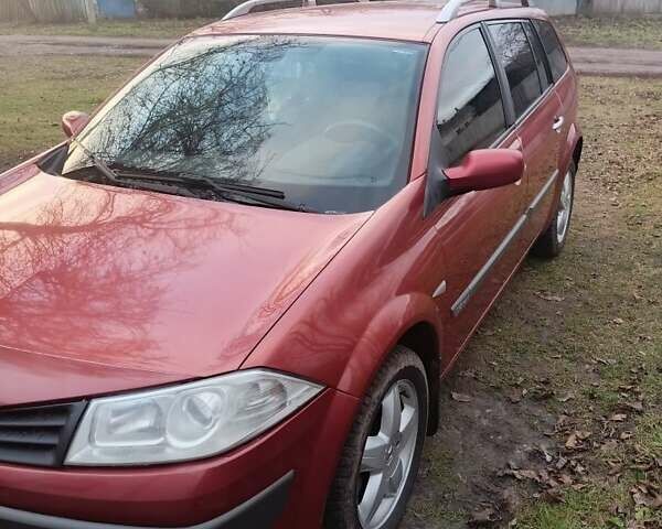 Красный Рено Меган, объемом двигателя 1.6 л и пробегом 288 тыс. км за 6000 $, фото 7 на Automoto.ua