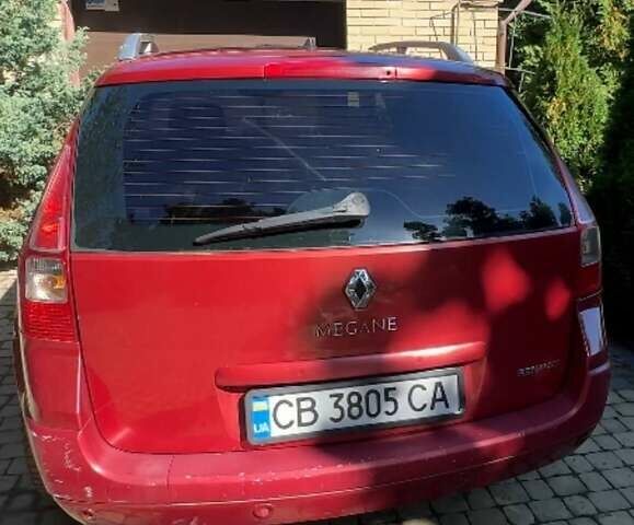 Красный Рено Меган, объемом двигателя 2 л и пробегом 295 тыс. км за 5250 $, фото 4 на Automoto.ua