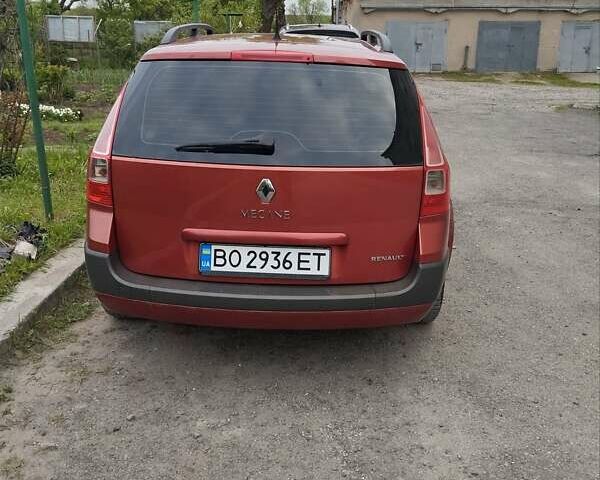Рено Меган 2006 в Збараже на Automoto.ua Красный Рено Меган, объемом двигателя 1.6 л и пробегом 224 тыс. км за 4800 $, фото 1 на Automoto.ua
