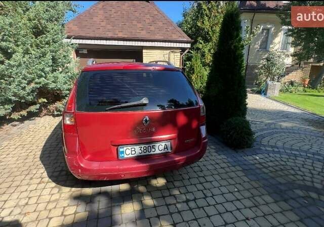 Красный Рено Меган, объемом двигателя 2 л и пробегом 295 тыс. км за 5250 $, фото 6 на Automoto.ua