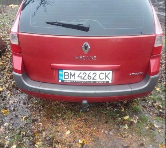 Красный Рено Меган, объемом двигателя 1.6 л и пробегом 300 тыс. км за 4200 $, фото 5 на Automoto.ua