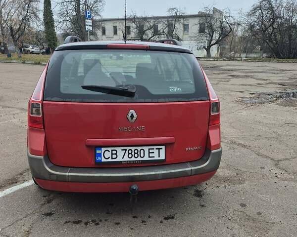 Червоний Рено Меган, об'ємом двигуна 1.6 л та пробігом 186 тис. км за 4999 $, фото 2 на Automoto.ua