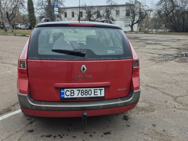 Червоний Рено Меган, об'ємом двигуна 1.6 л та пробігом 186 тис. км за 4999 $, фото 1 на Automoto.ua