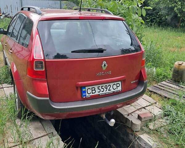 Рено Меган 2007 в Киеве на Automoto.ua Красный Рено Меган, объемом двигателя 1.6 л и пробегом 250 тыс. км за 4000 $, фото 1 на Automoto.ua
