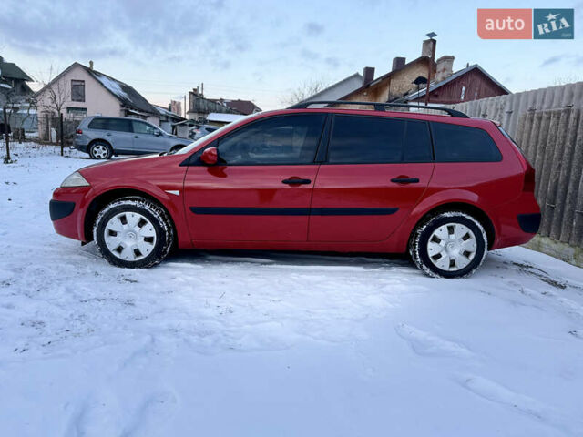 Красный Рено Меган, объемом двигателя 1.6 л и пробегом 244 тыс. км за 4850 $, фото 15 на Automoto.ua