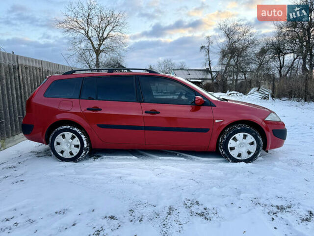 Красный Рено Меган, объемом двигателя 1.6 л и пробегом 244 тыс. км за 4850 $, фото 19 на Automoto.ua