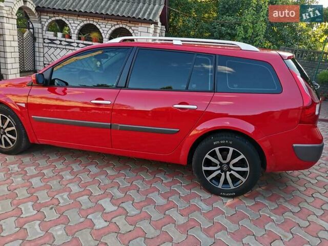 Красный Рено Меган, объемом двигателя 1.5 л и пробегом 246 тыс. км за 5499 $, фото 6 на Automoto.ua