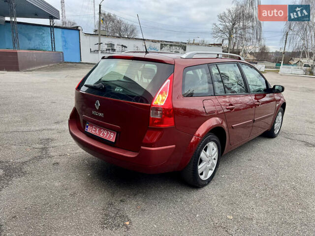 Червоний Рено Меган, об'ємом двигуна 1.6 л та пробігом 201 тис. км за 5899 $, фото 8 на Automoto.ua