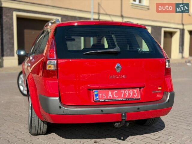 Червоний Рено Меган, об'ємом двигуна 1.6 л та пробігом 171 тис. км за 6350 $, фото 21 на Automoto.ua