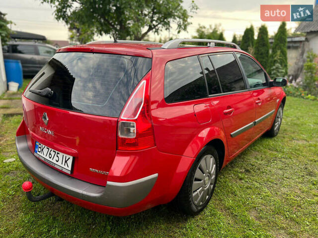 Червоний Рено Меган, об'ємом двигуна 2 л та пробігом 225 тис. км за 5500 $, фото 7 на Automoto.ua